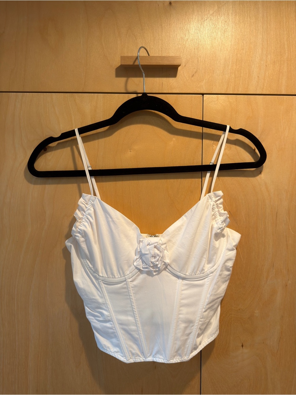 NIA Cropped Corset Top